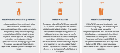 Doterra MetaPWR rendszer